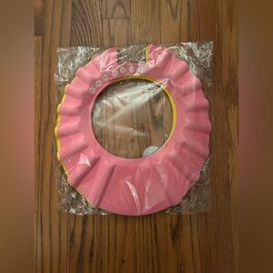 Set of 3 Adjustable Baby Bath Visors - Blue Yellow Pink, In Original Packaging
